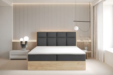 TRADA Boxspringbett SELVA 200x200 - Taschenmatratze günstig online kaufen