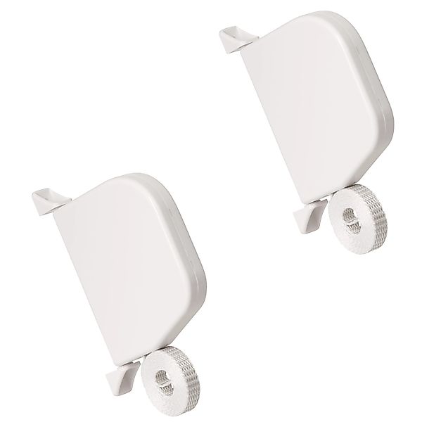 Rollwin 2x Rolladen Gurtwickler Aufputz 155mm Lochabstand Weiß Mini Rolllad günstig online kaufen