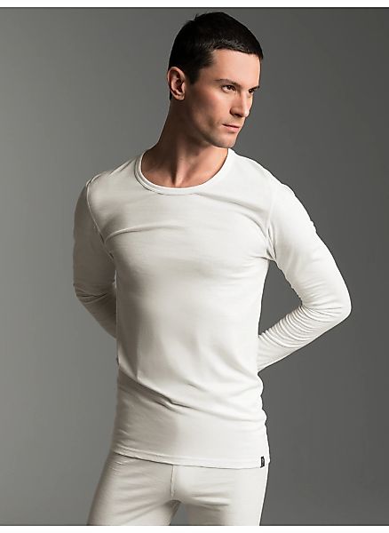 Trigema Longsleeve "TRIGEMA Sportshirt aus Merinowolle" 1 Stk. günstig online kaufen