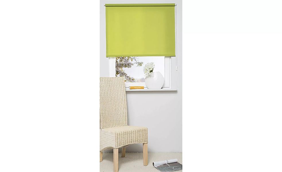 Rollo Klemmfix - grün - Polyester - 120 cm - Sconto günstig online kaufen