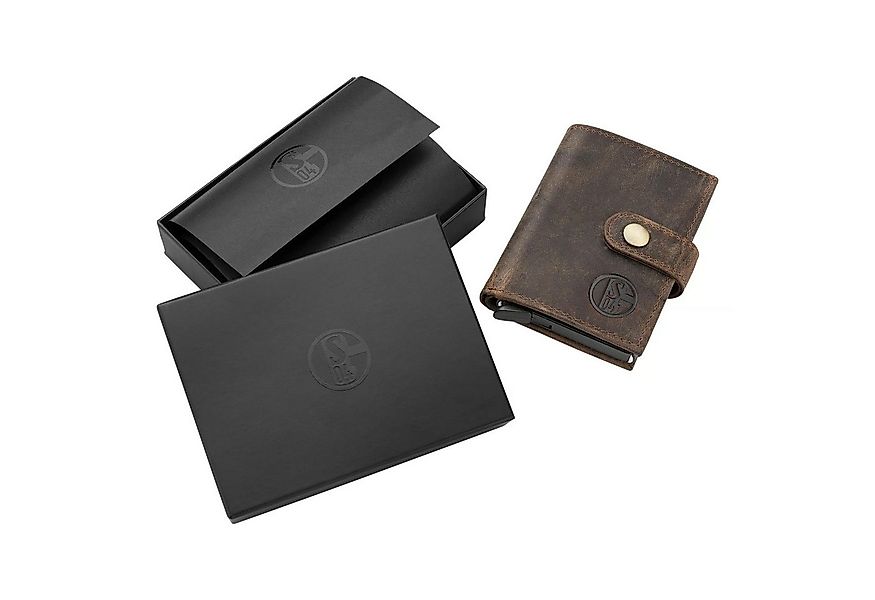 FC Schalke 04 Geldbörse Lederbörse Flip-Card günstig online kaufen