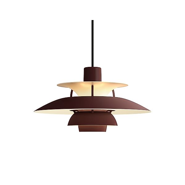 PH 5 Mini Pendelleuchte Burgundy günstig online kaufen
