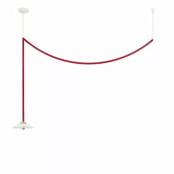 Pendelleuchte Celing Lamp n°4 metall rot / H 95 x L 149,5 cm - valerie obje günstig online kaufen