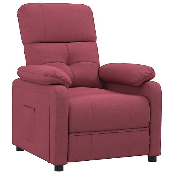 vidaXL Relaxsessel Weinrot Stoff 348278 günstig online kaufen