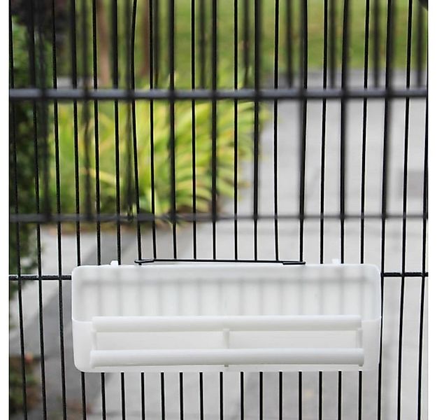 Melko Voliere Voliere Metall Vogelhaus Vogelheim inkl. Sitzstangen & Futter günstig online kaufen