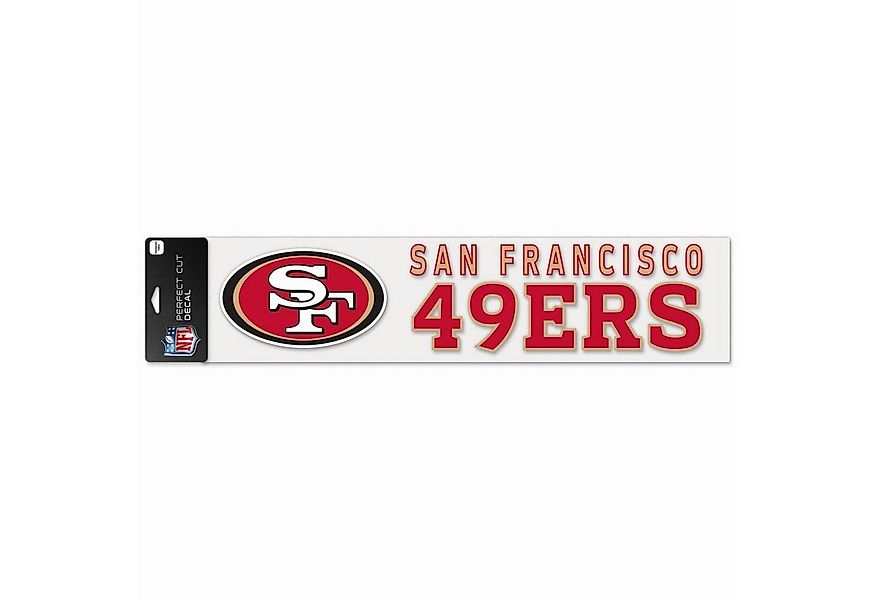 WinCraft Wanddekoobjekt Perfect Cut XXL 10x40cm Aufkleber NFL Teams günstig online kaufen