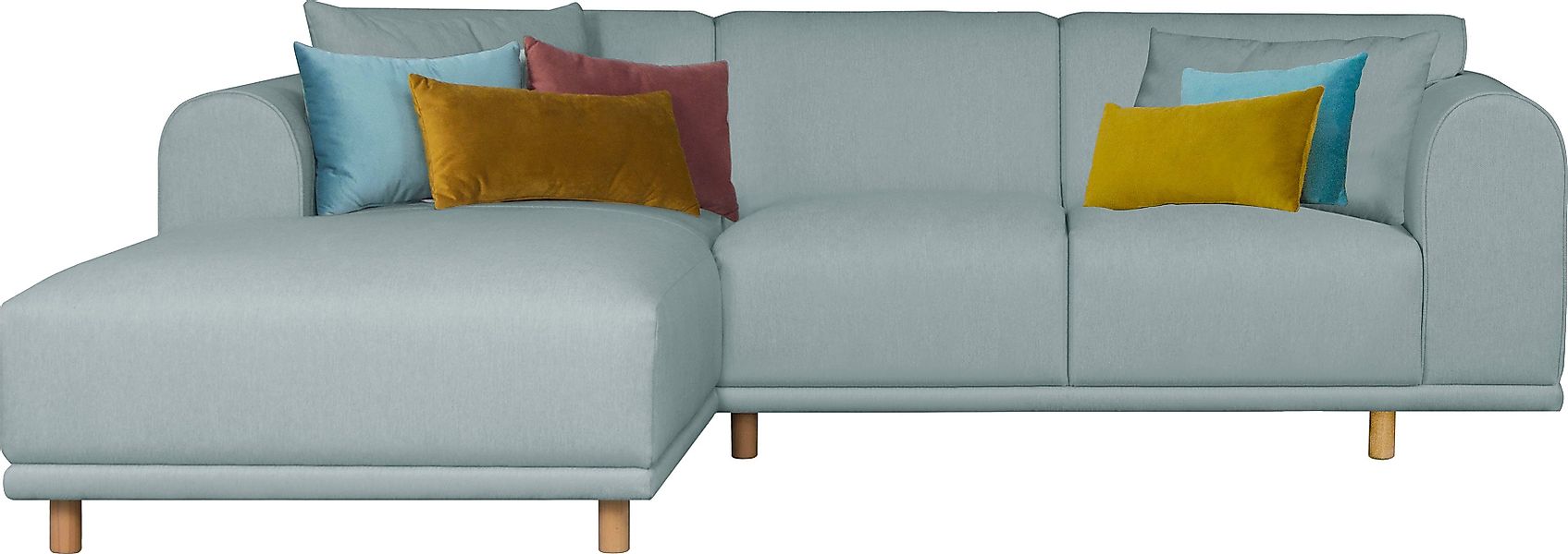 andas Ecksofa Maroon L-Form, in skandinavischem günstig online kaufen