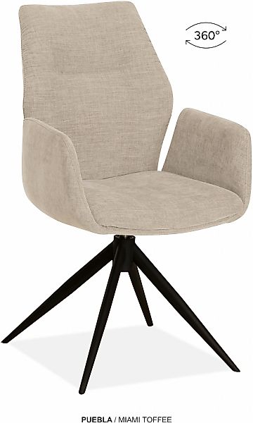 OMG Design Esszimmerstuhl "Puebla" (Set) 2 Stk.Drehstuhl mit auto-return, A günstig online kaufen