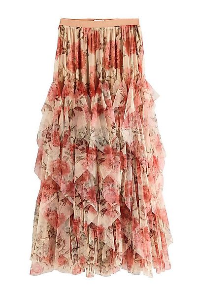 Next Volantrock Maxirock mit Tüllrüschen (1-tlg) günstig online kaufen