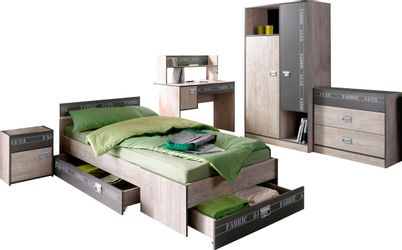 Parisot Jugendzimmer-Set Fabric, (Komplett Set, 4-tlg., günstig online kaufen