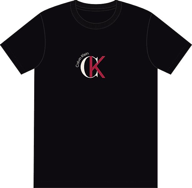 Calvin Klein Jeans T-Shirt Regular fit mit Rundhalsausschnitt günstig online kaufen