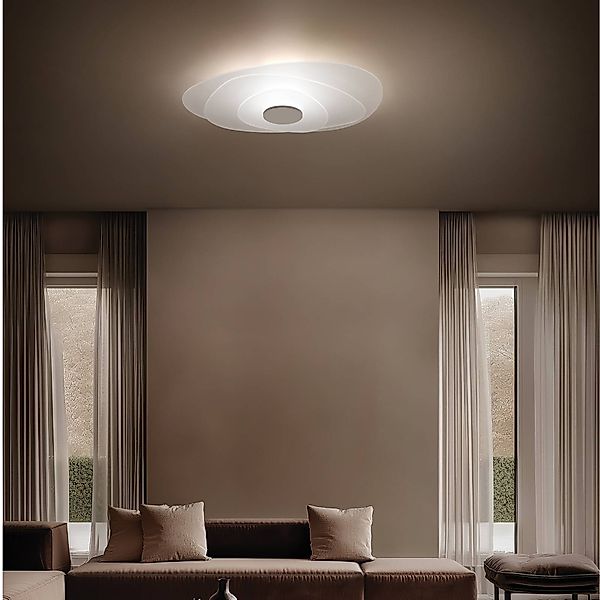 LED-Deckenleuchte Joint_S, weiß, Metall, 71 cm günstig online kaufen