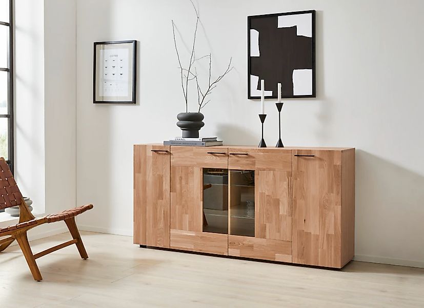 Home affaire Sideboard "LEVITA", Kommode, Breite 164 cm günstig online kaufen