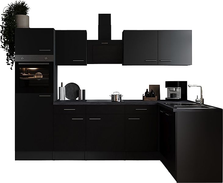 RESPEKTA Winkelküche Oliver, Breite 280 cm, 90 cm Arbeitshöhe, in exklusive günstig online kaufen