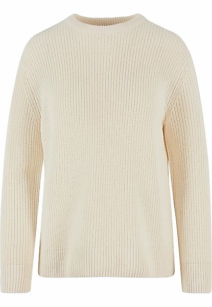 URBAN CLASSICS Rundhalspullover "Urban Classics Damen Ladies Rib Knit Sweat günstig online kaufen