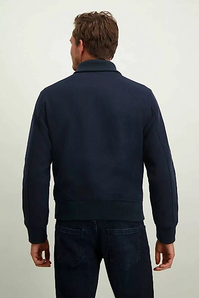 State Of Art Bomber Jacke Wolle Navy - Größe 3XL günstig online kaufen