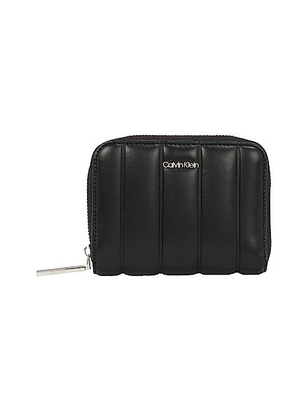 Calvin Klein Geldbörse "LINE QUILT MEDIUM ZIP AROUND", Portemonnaie Damen, günstig online kaufen