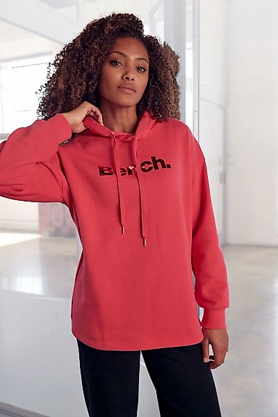 Bench. Loungewear Hoodie, mit glänzendem Logodruck, Loungewear günstig online kaufen