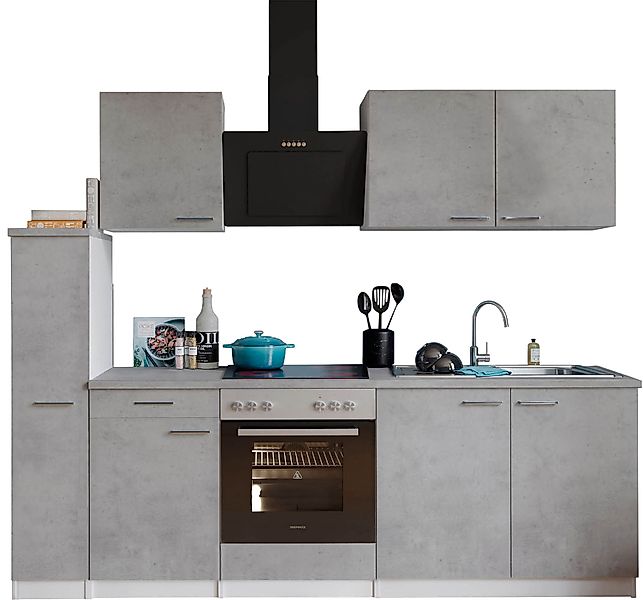 RESPEKTA Küchenzeile "Malia", Breite 240 cm, 85 cm Arbeitshöhe günstig online kaufen