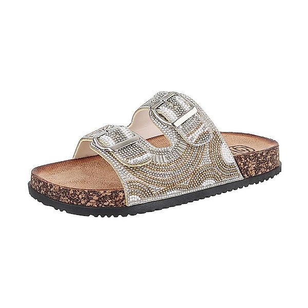 Ital-Design Damen Mules Freizeit Pantolette (86706334) günstig online kaufen