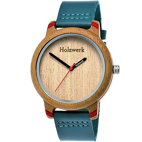 Holzwerk Quarzuhr ELSTRA Damen Leder & günstig online kaufen