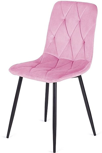 GTM Design 4-Fußstuhl Modern Polster Küchenstühle günstig online kaufen
