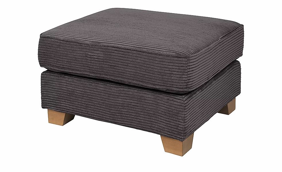 SOHO Hocker  Franka ¦ grau ¦ Maße (cm): B: 75 H: 42 T: 62.0 Polstermöbel > günstig online kaufen