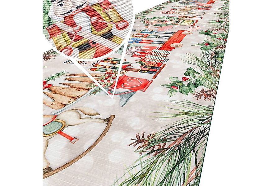 ANRO Küchenläufer Hochwertig GreenLine Flurläufer Teppichläufer Textil, Eck günstig online kaufen