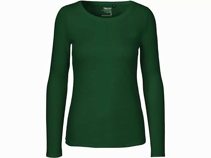 Neutral Langarmshirt Neutral Bio-Damen-Langarmshirt mit Rundhalsausschn günstig online kaufen