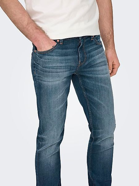 Only & Sons Herren Jeans ONSLOOM SLIM - Low Waist - Slim Fit - Blau günstig online kaufen