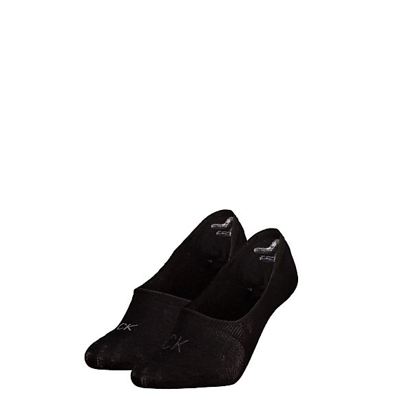 Calvin Klein Jeans Füßlinge "CK WOMEN FOOTIE MID CUT 2P SHINY LOGO" 2 Paar, günstig online kaufen