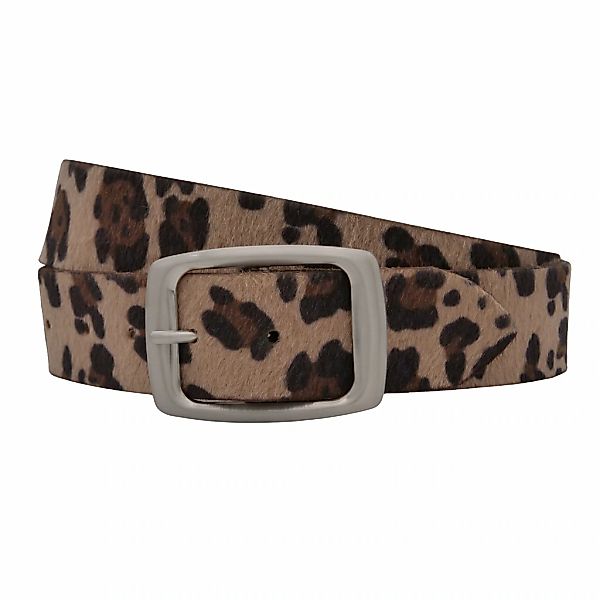 AnnaMatoni Ledergürtel "AnnaMatoni Damen Ledergürtel hochwertiges Kunstfell günstig online kaufen