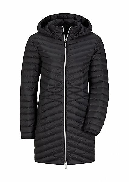 GOLDNER Winterjacke "Kurzgröße Gefütterter langer Mantel mit Kapuze" günstig online kaufen