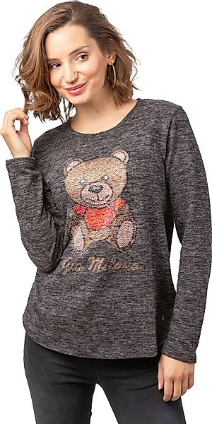 Gio Milano Rundhalspullover G25-7621 Cosy Pullover günstig online kaufen