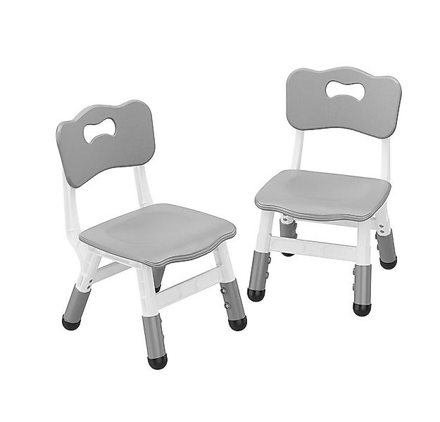 GarveeMore Kindersitzgruppe Kinderstuhl Set von 2, 3 Ebene Höhenverstellbar günstig online kaufen