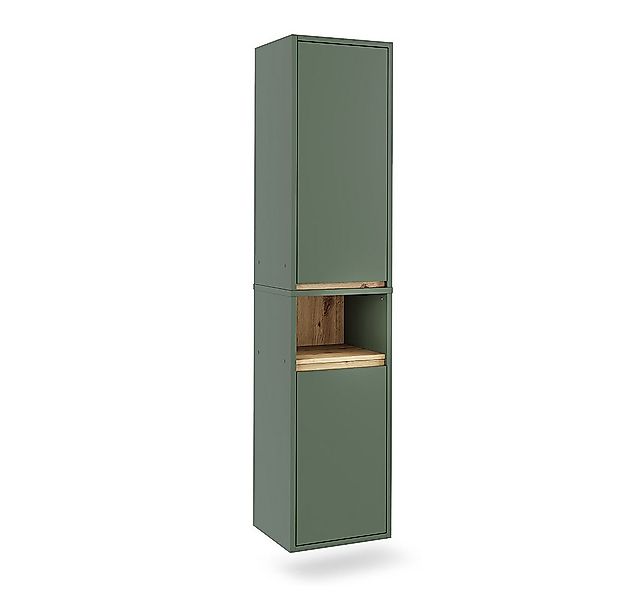 Vicco Hochschrank Viola, Grün/Artisan, 38 x 170 cm mit 2 Türen (1-St) günstig online kaufen