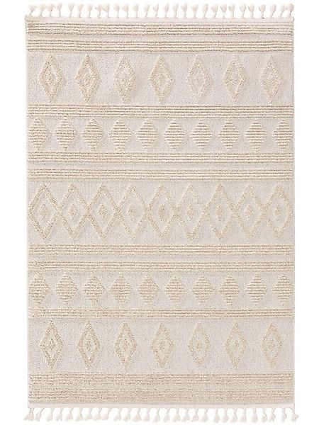 benuta Teppich Oyo, rechteckig, Höhe: 11 mm, Teppich Wohnzimmer, Esszimmer, günstig online kaufen