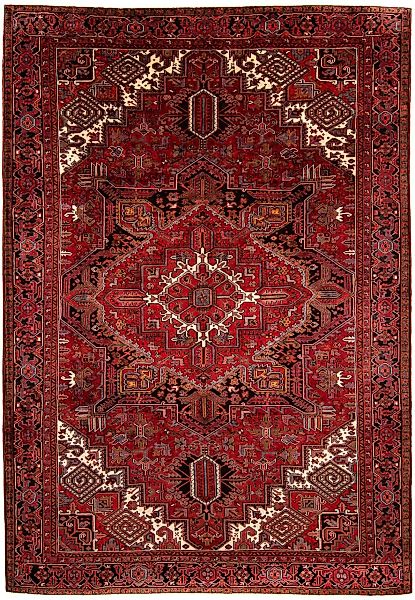 morgenland Orientteppich »Perser - Nomadic - 390 x 300 cm - dunkelrot«, rec günstig online kaufen
