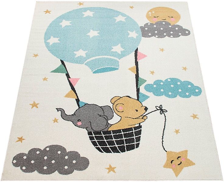 Paco Home Kinderteppich Nino 883, rechteckig, günstig online kaufen