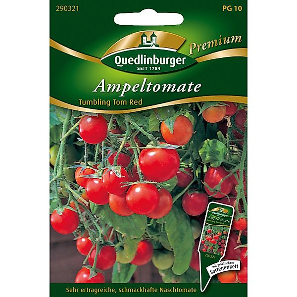 Quedlinburger Ampel-Tomaten Tumbling Tom Red Loses Saatgut günstig online kaufen