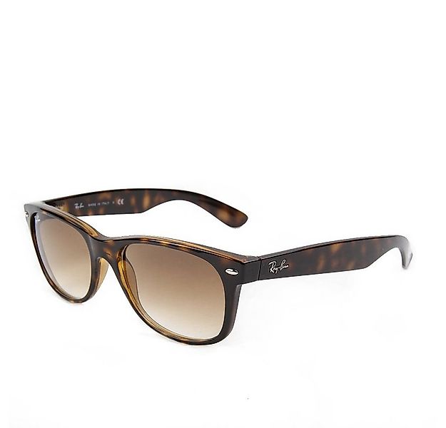 Ray-Ban Sonnenbrille Ray-Ban New Wayfarer RB2132 710/51 Light Havana Clear günstig online kaufen