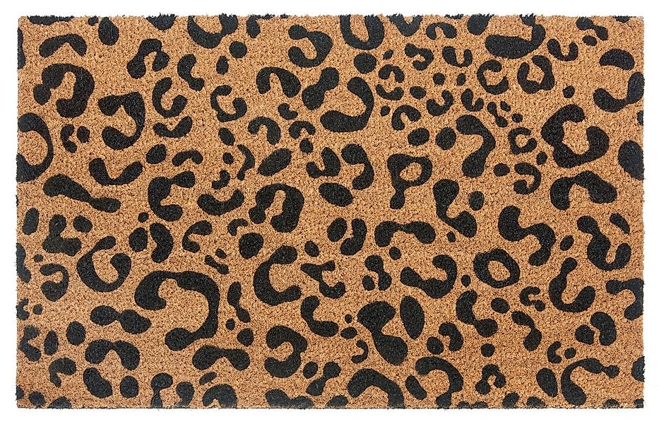 HANSE Home Fußmatte Mix Mats Kokos Leopard Look, Türmatte, rechteckig, Höhe günstig online kaufen