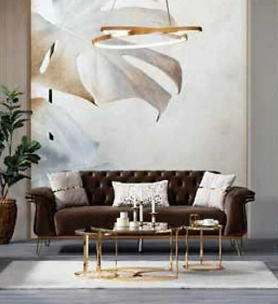 JVmoebel 3-Sitzer Dreisitzer Sofa Luxus Moderne Couch Designer Wohnzimmer P günstig online kaufen