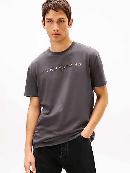 Tommy Jeans T-Shirt "TJM REG LINEAR LOGO TEE EXT" günstig online kaufen