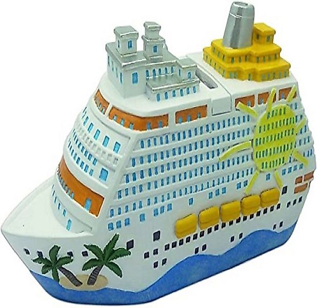 Spardose Spardose Sparschwein Sparbüchse Kreuzfahrschiff 20x11x7 günstig online kaufen