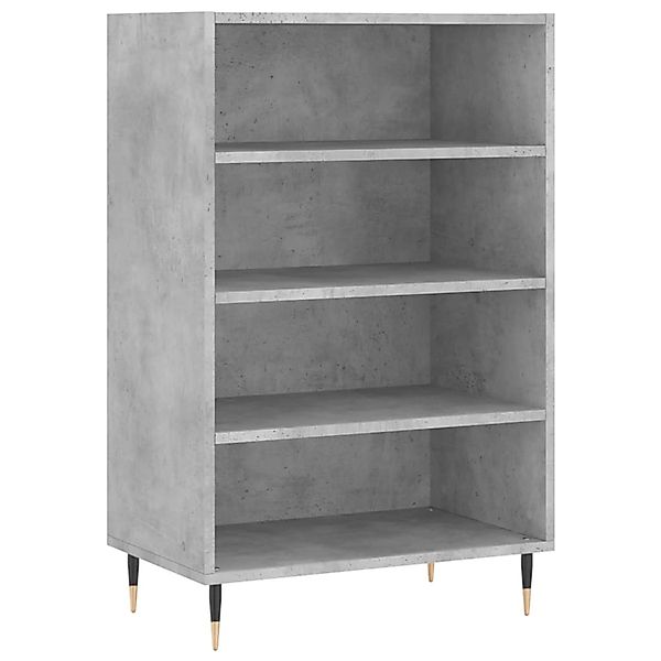 vidaXL Highboard Betongrau 57x35x90 cm Holzwerkstoff 827224 günstig online kaufen