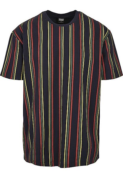 URBAN CLASSICS T-Shirt Urban Classics Herren Printed Oversized Retro Stripe günstig online kaufen