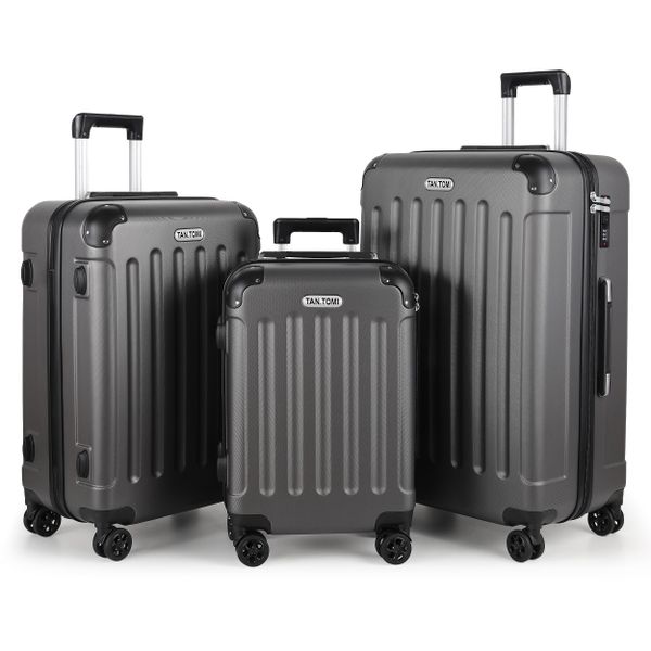 TAN.TOMI Hartschalen-Trolley Hartschalen-Koffer Trolley Rollkoffer Reisekof günstig online kaufen