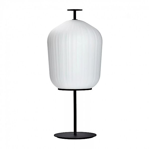ClassiCon - Plissée LED Stehleuchte - weiß/schwarz/satiniert/plissiert/Schi günstig online kaufen