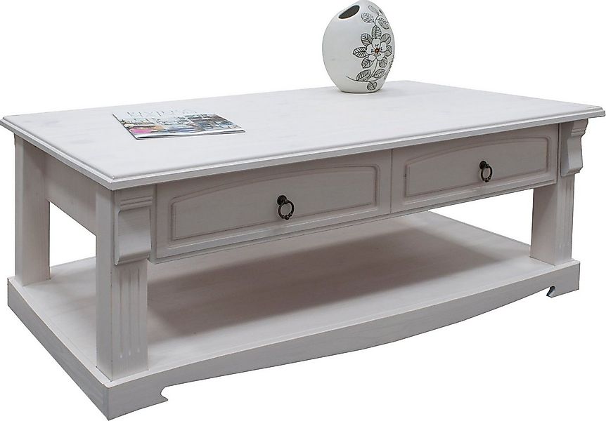 Home affaire Couchtisch Anna (Gesamtmaße (B/T/H): ca. 120/65/43 cm), Kaffee günstig online kaufen